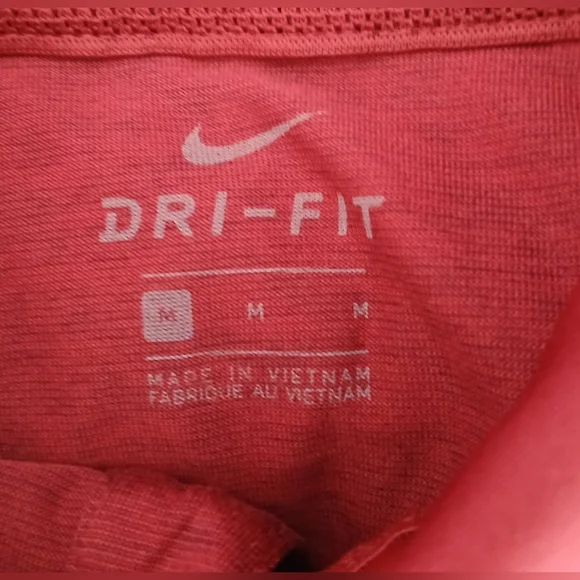 NEW Nike Alabama Crimson Tide Mens DriFIT Victory Stripe Short Sleeve Polo's - Picture 16 of 16